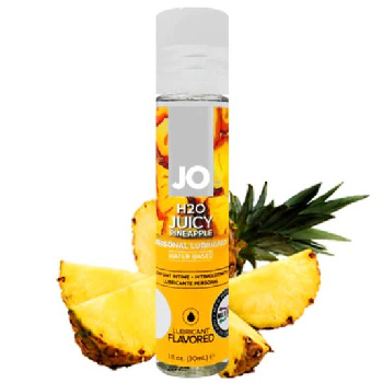 Profesjonalny lubrykant na bazie wody o smaku ananasowym System JO H2O - Juicy Pineapple 30 ml